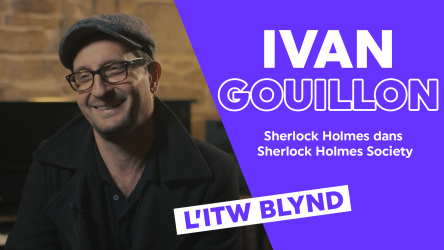 Ivan Gouillon est la voix de Sherlock Holmes